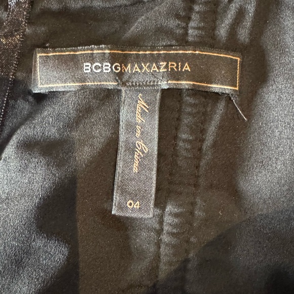 BCBGMaxAzria Black and White Strapless Madeline Dress - Picture 5 of 5